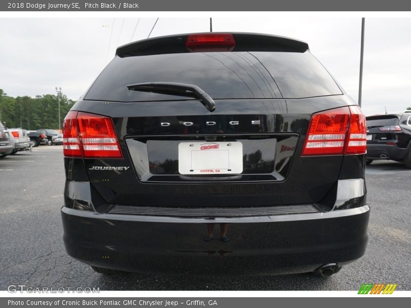 Pitch Black / Black 2018 Dodge Journey SE