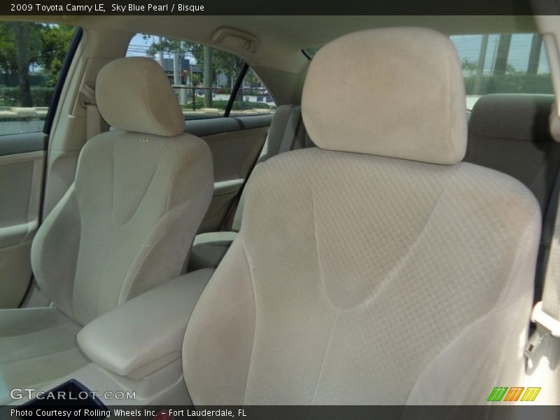 Sky Blue Pearl / Bisque 2009 Toyota Camry LE