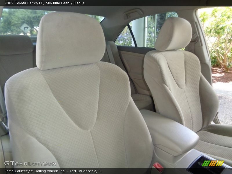 Sky Blue Pearl / Bisque 2009 Toyota Camry LE