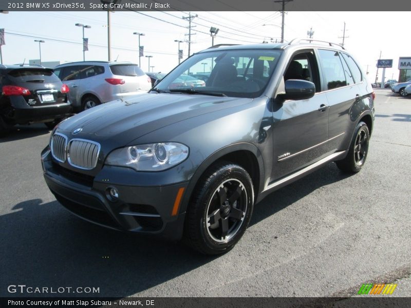 Space Gray Metallic / Black 2012 BMW X5 xDrive35d