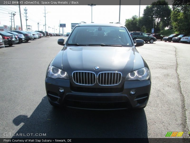 Space Gray Metallic / Black 2012 BMW X5 xDrive35d