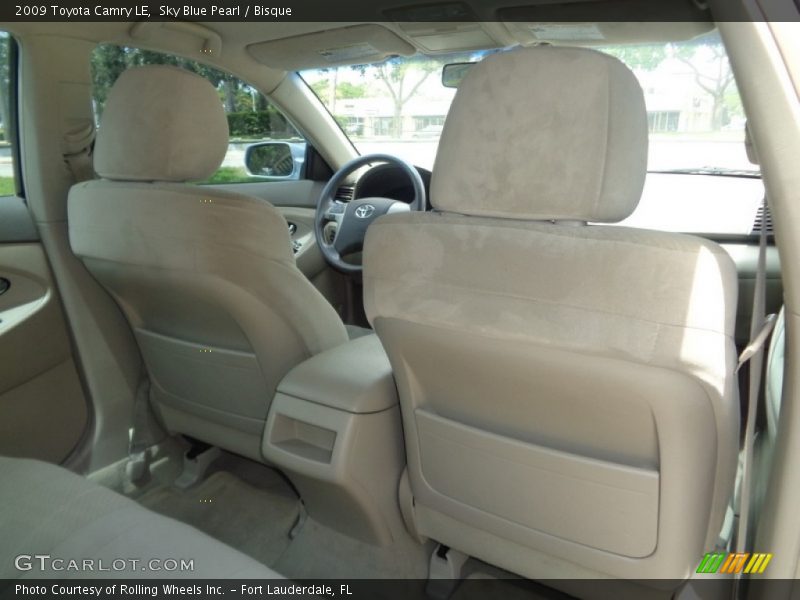 Sky Blue Pearl / Bisque 2009 Toyota Camry LE