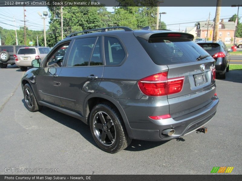 Space Gray Metallic / Black 2012 BMW X5 xDrive35d