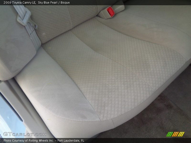 Sky Blue Pearl / Bisque 2009 Toyota Camry LE