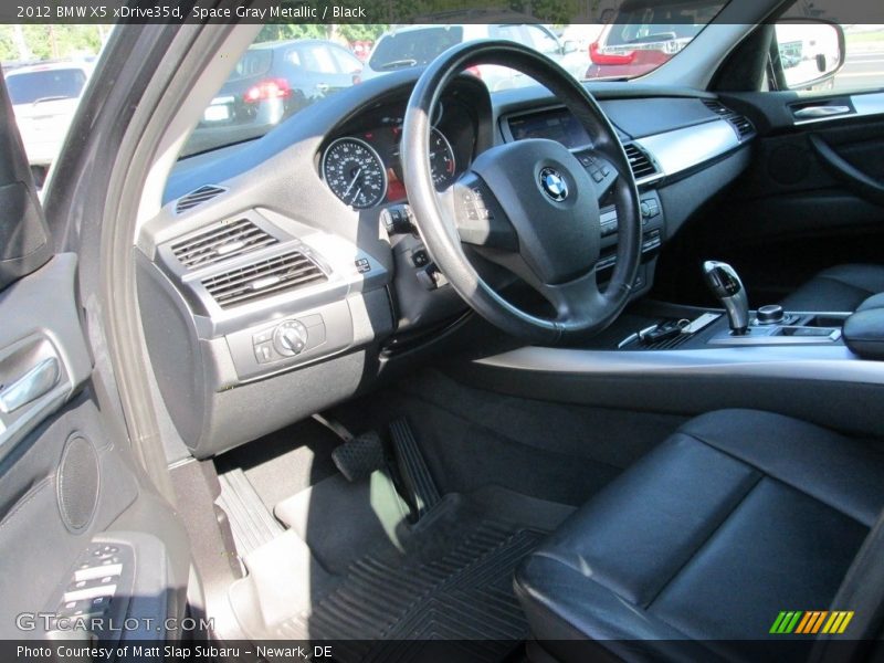 Space Gray Metallic / Black 2012 BMW X5 xDrive35d