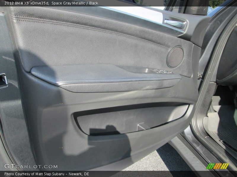 Space Gray Metallic / Black 2012 BMW X5 xDrive35d