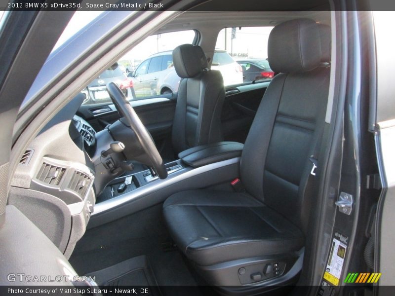 Space Gray Metallic / Black 2012 BMW X5 xDrive35d