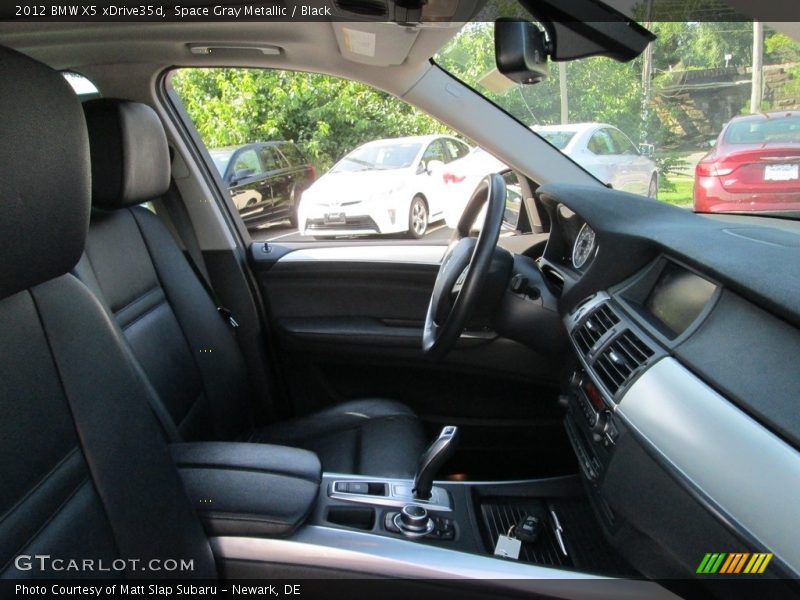 Space Gray Metallic / Black 2012 BMW X5 xDrive35d