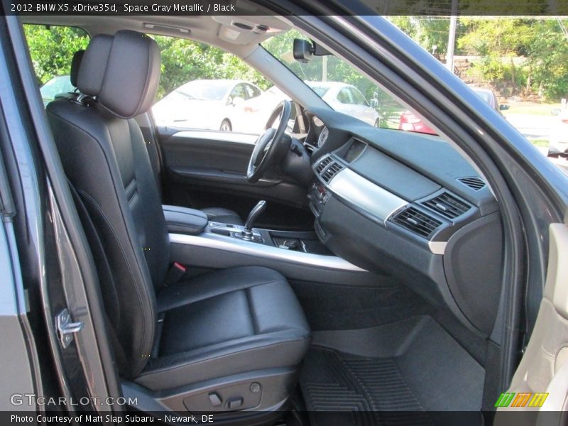 Space Gray Metallic / Black 2012 BMW X5 xDrive35d