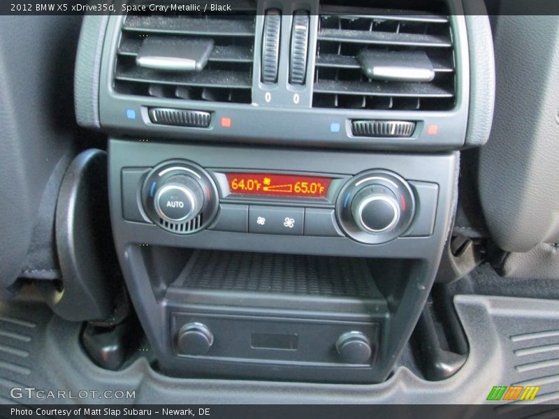 Space Gray Metallic / Black 2012 BMW X5 xDrive35d