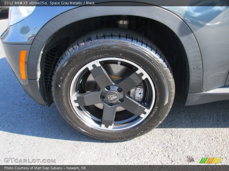 Space Gray Metallic / Black 2012 BMW X5 xDrive35d