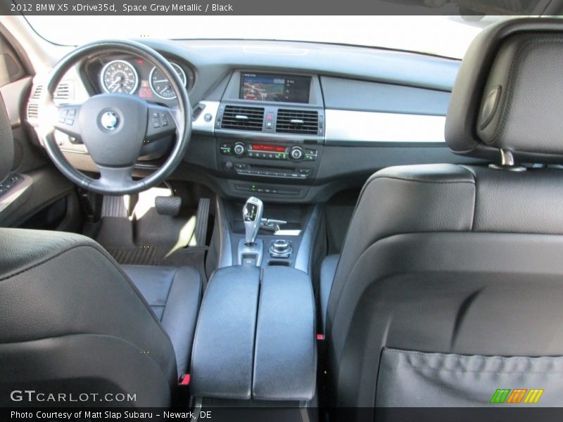Space Gray Metallic / Black 2012 BMW X5 xDrive35d