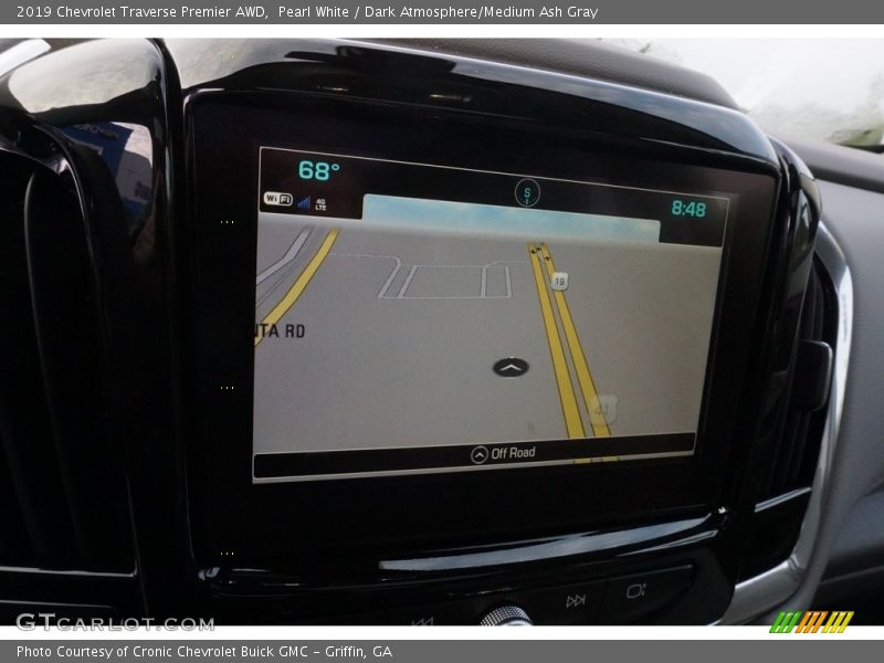 Navigation of 2019 Traverse Premier AWD
