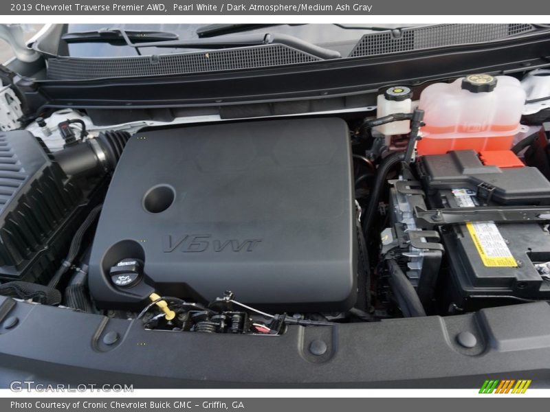  2019 Traverse Premier AWD Engine - 3.6 Liter DOHC 24-Valve VVT V6