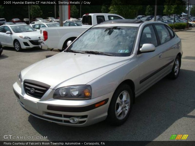 Sterling Metallic / Gray 2005 Hyundai Elantra GT Hatchback