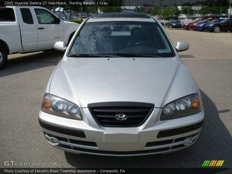 Sterling Metallic / Gray 2005 Hyundai Elantra GT Hatchback