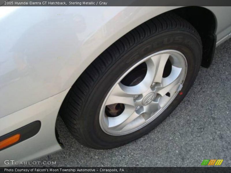 Sterling Metallic / Gray 2005 Hyundai Elantra GT Hatchback