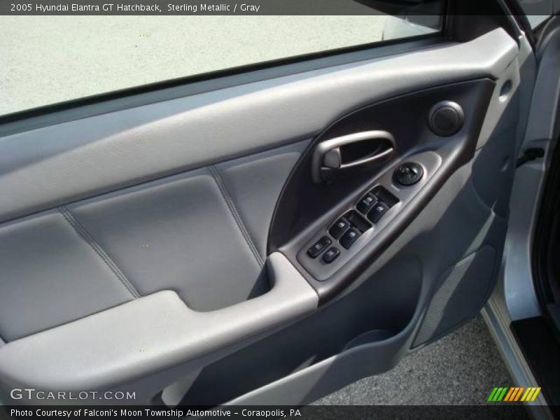 Sterling Metallic / Gray 2005 Hyundai Elantra GT Hatchback