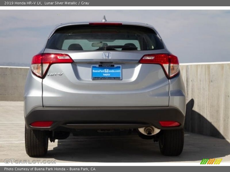 Lunar Silver Metallic / Gray 2019 Honda HR-V LX