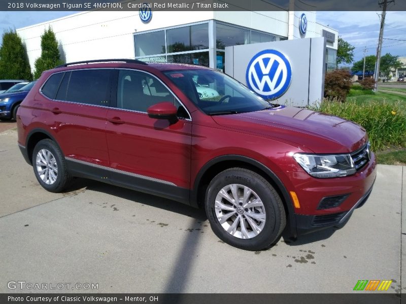 Front 3/4 View of 2018 Tiguan SE 4MOTION