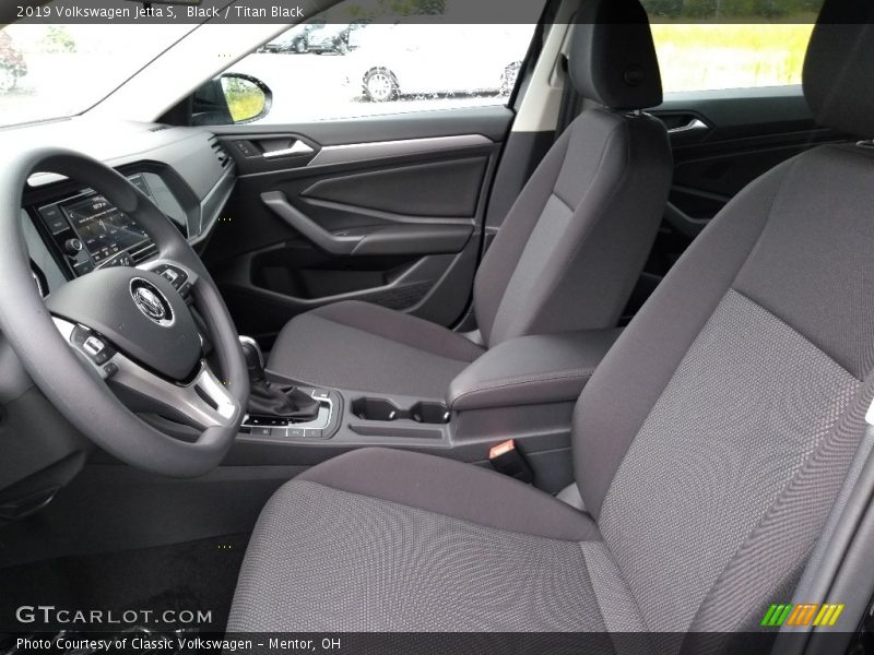 Black / Titan Black 2019 Volkswagen Jetta S