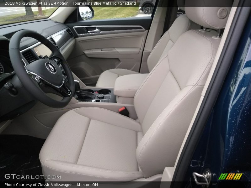 Tourmaline Blue Metallic / Shetland 2018 Volkswagen Atlas SE 4Motion