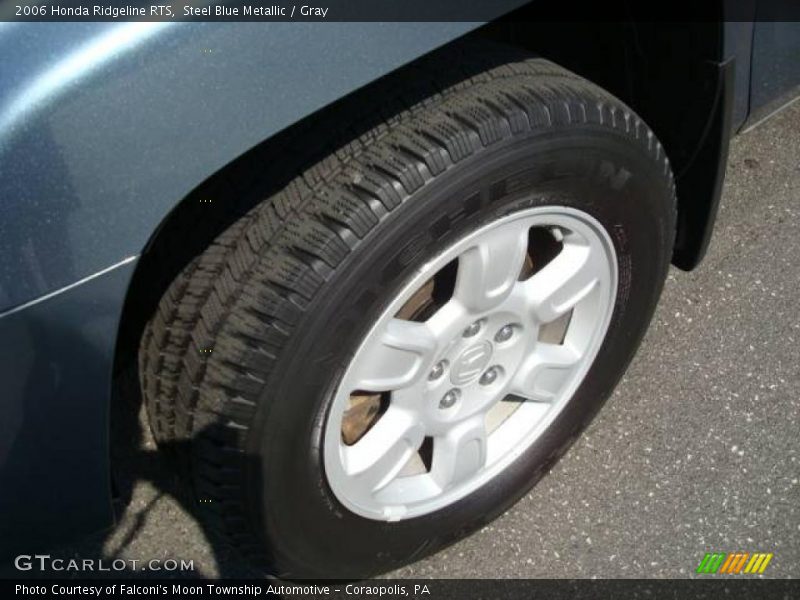 Steel Blue Metallic / Gray 2006 Honda Ridgeline RTS