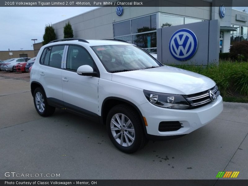 Front 3/4 View of 2018 Tiguan Limited 2.0T 4Motion