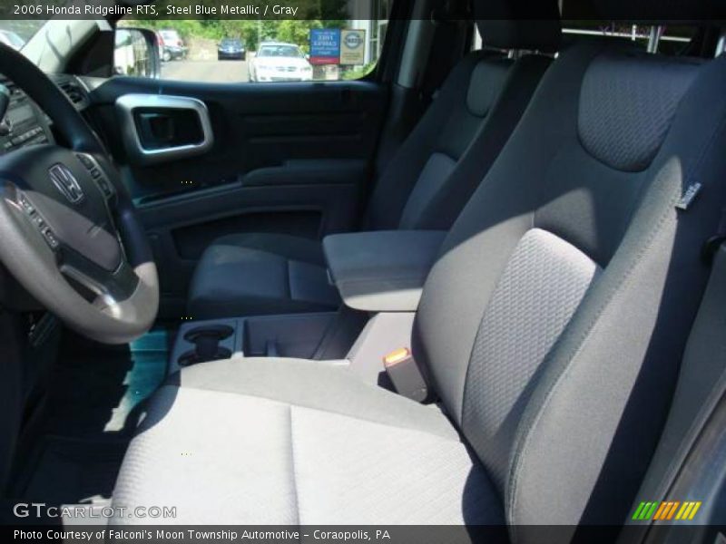 Steel Blue Metallic / Gray 2006 Honda Ridgeline RTS