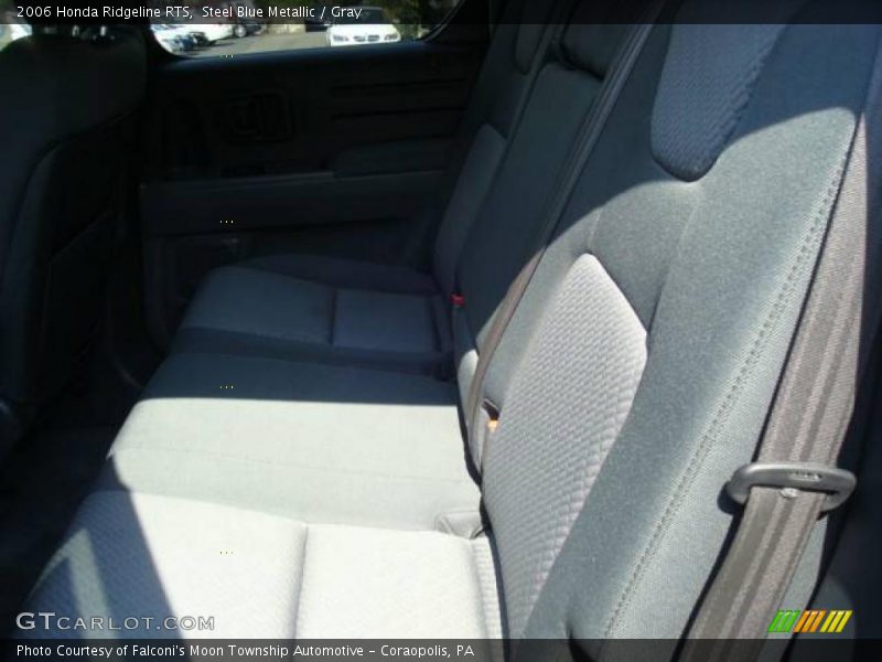 Steel Blue Metallic / Gray 2006 Honda Ridgeline RTS