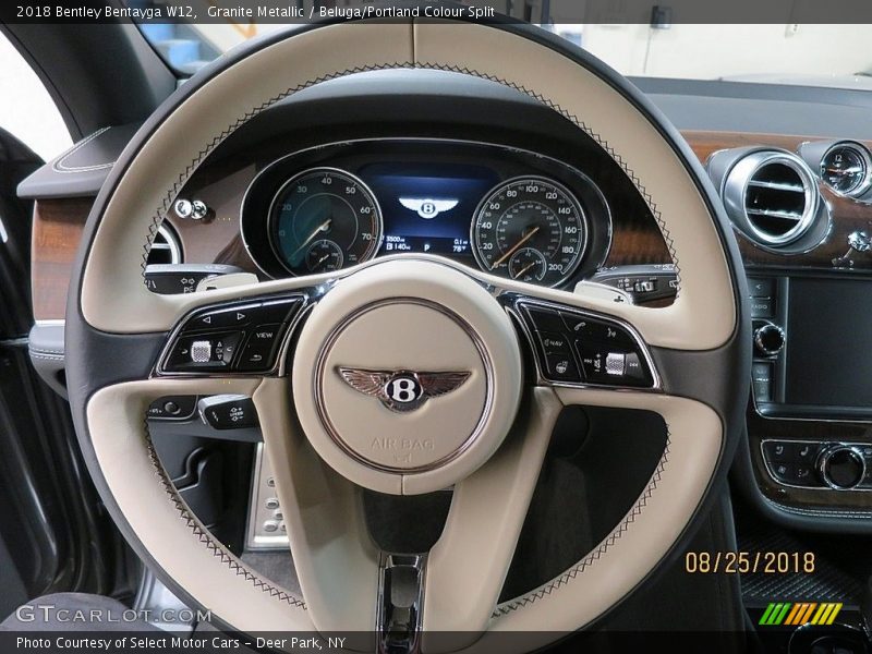  2018 Bentayga W12 Steering Wheel