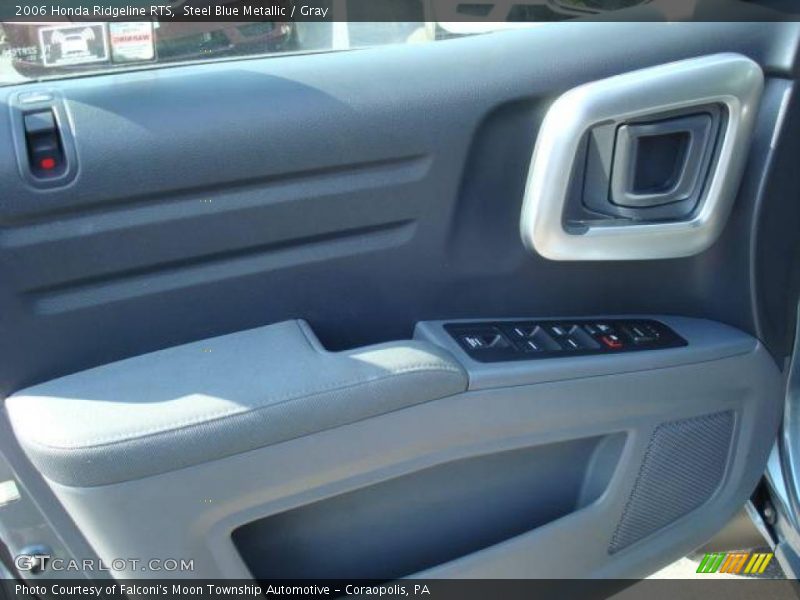 Steel Blue Metallic / Gray 2006 Honda Ridgeline RTS