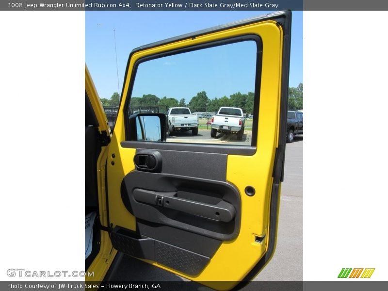 Detonator Yellow / Dark Slate Gray/Med Slate Gray 2008 Jeep Wrangler Unlimited Rubicon 4x4