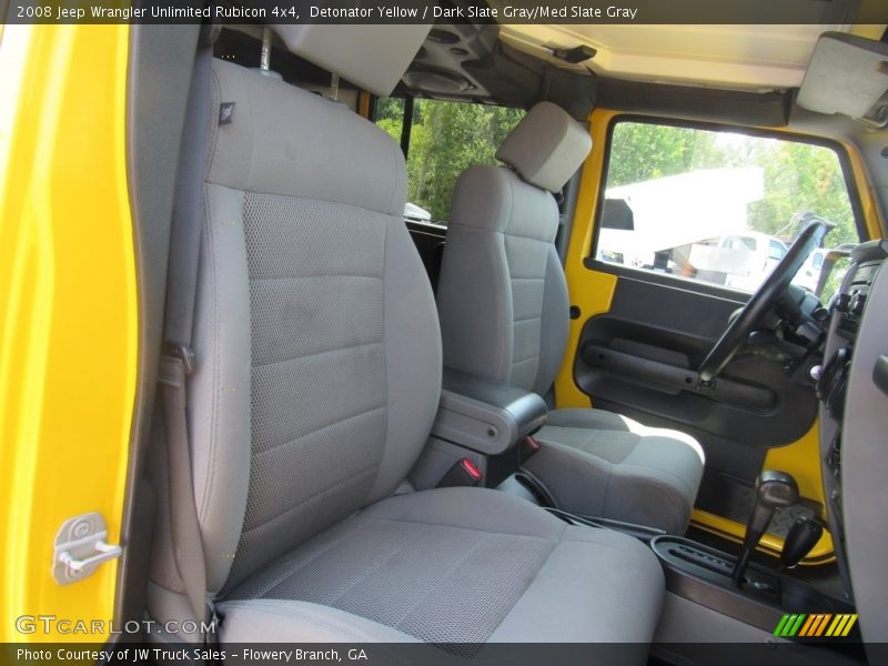Detonator Yellow / Dark Slate Gray/Med Slate Gray 2008 Jeep Wrangler Unlimited Rubicon 4x4