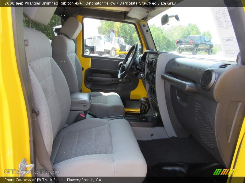 Detonator Yellow / Dark Slate Gray/Med Slate Gray 2008 Jeep Wrangler Unlimited Rubicon 4x4