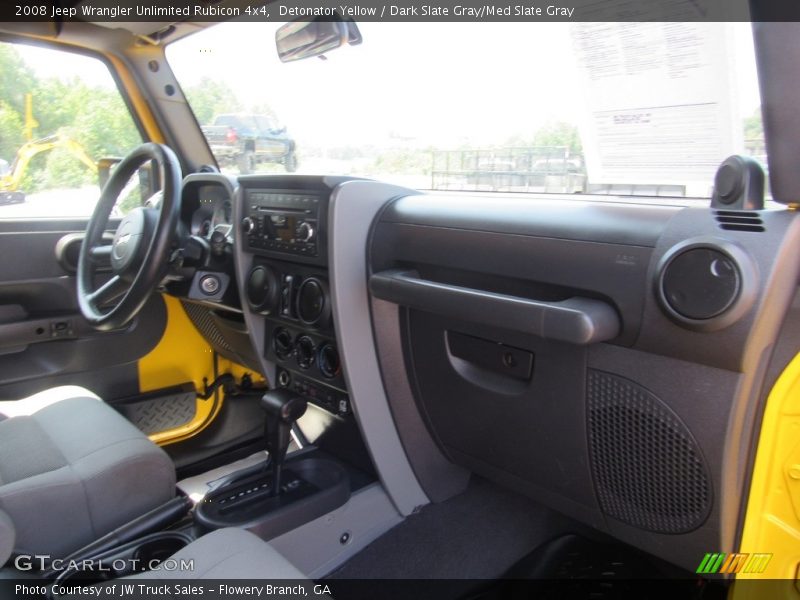 Detonator Yellow / Dark Slate Gray/Med Slate Gray 2008 Jeep Wrangler Unlimited Rubicon 4x4