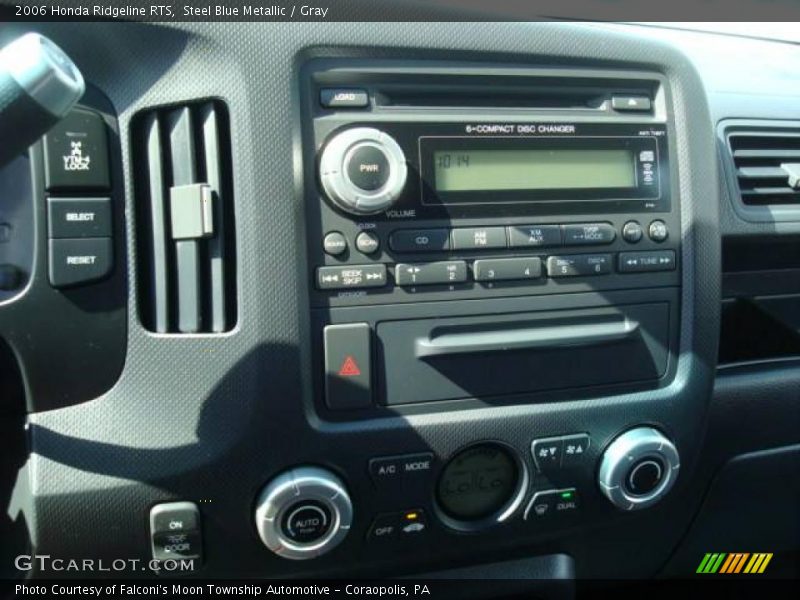 Steel Blue Metallic / Gray 2006 Honda Ridgeline RTS