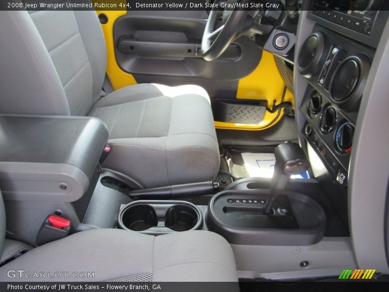 Detonator Yellow / Dark Slate Gray/Med Slate Gray 2008 Jeep Wrangler Unlimited Rubicon 4x4