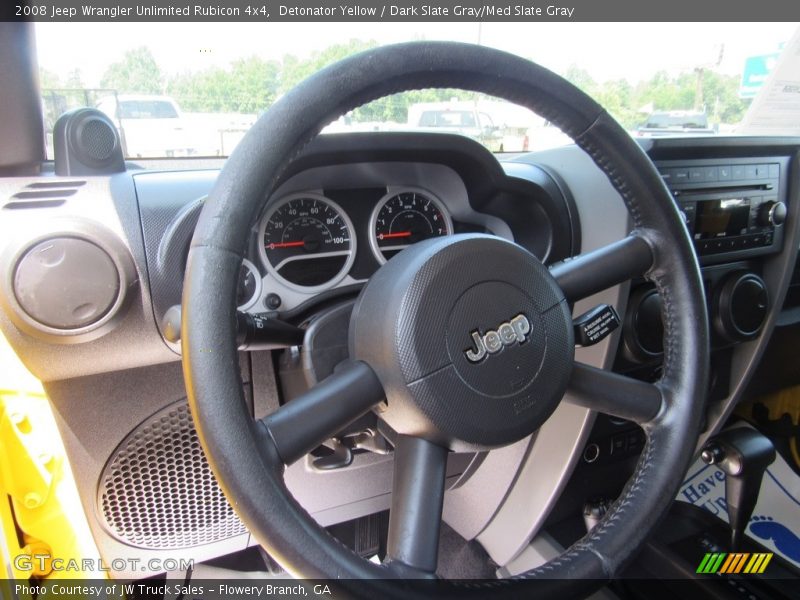 Detonator Yellow / Dark Slate Gray/Med Slate Gray 2008 Jeep Wrangler Unlimited Rubicon 4x4