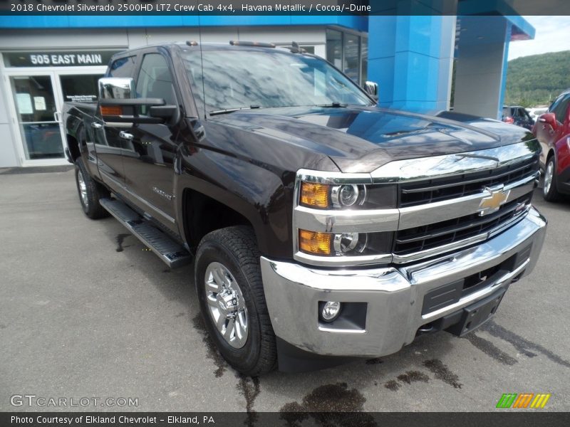 Havana Metallic / Cocoa/­Dune 2018 Chevrolet Silverado 2500HD LTZ Crew Cab 4x4