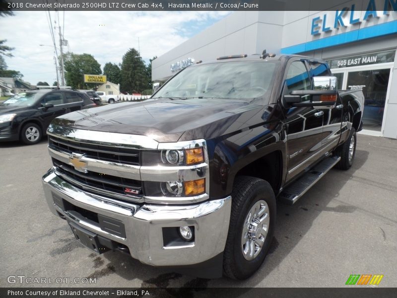 Havana Metallic / Cocoa/­Dune 2018 Chevrolet Silverado 2500HD LTZ Crew Cab 4x4