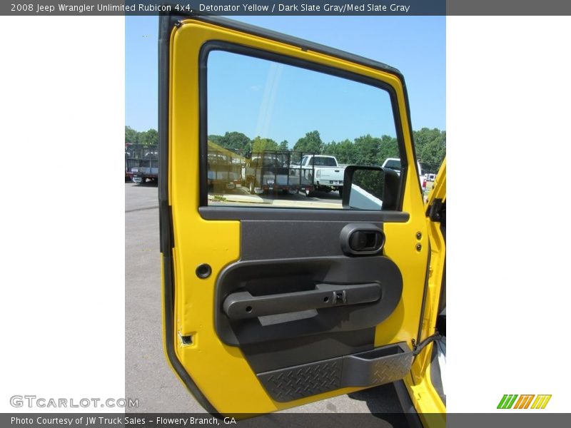 Detonator Yellow / Dark Slate Gray/Med Slate Gray 2008 Jeep Wrangler Unlimited Rubicon 4x4