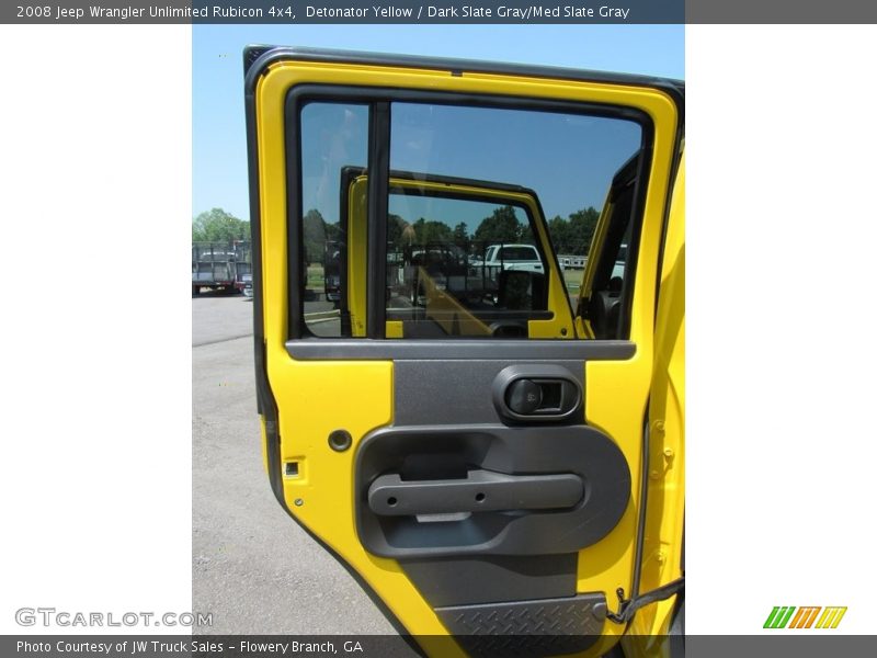 Detonator Yellow / Dark Slate Gray/Med Slate Gray 2008 Jeep Wrangler Unlimited Rubicon 4x4