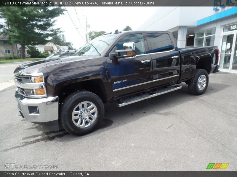 Havana Metallic / Cocoa/­Dune 2018 Chevrolet Silverado 2500HD LTZ Crew Cab 4x4