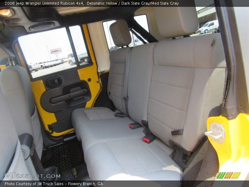 Detonator Yellow / Dark Slate Gray/Med Slate Gray 2008 Jeep Wrangler Unlimited Rubicon 4x4