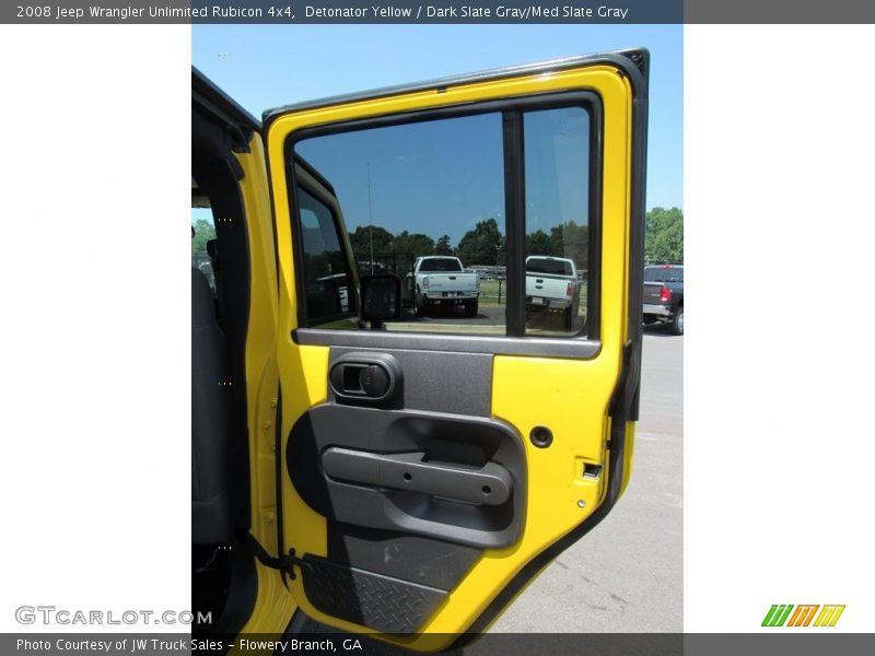 Detonator Yellow / Dark Slate Gray/Med Slate Gray 2008 Jeep Wrangler Unlimited Rubicon 4x4