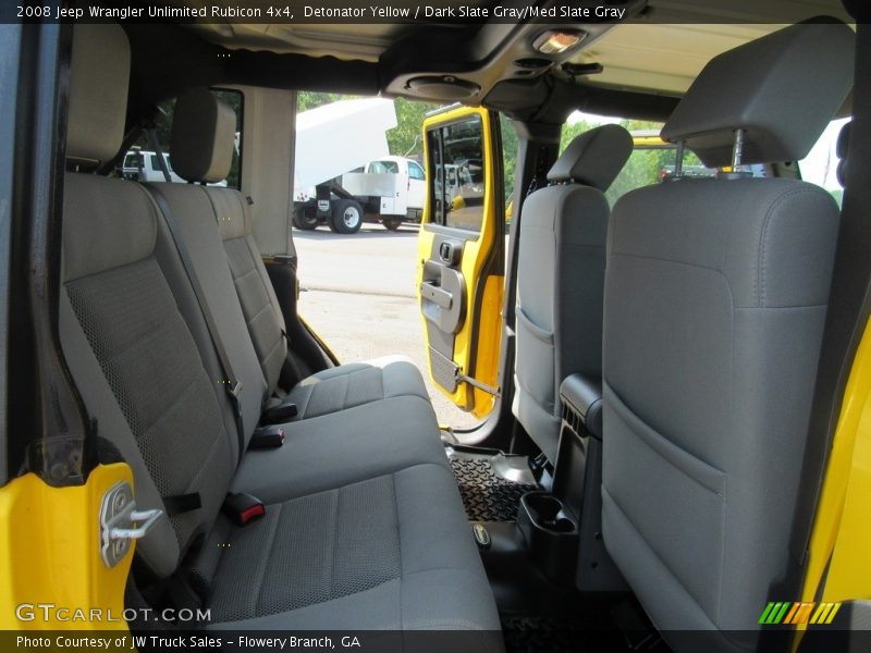 Detonator Yellow / Dark Slate Gray/Med Slate Gray 2008 Jeep Wrangler Unlimited Rubicon 4x4