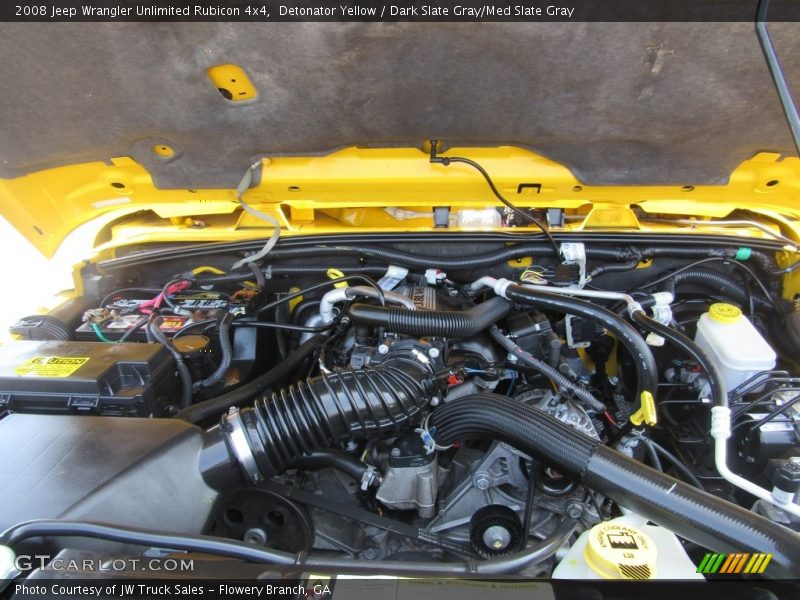 Detonator Yellow / Dark Slate Gray/Med Slate Gray 2008 Jeep Wrangler Unlimited Rubicon 4x4