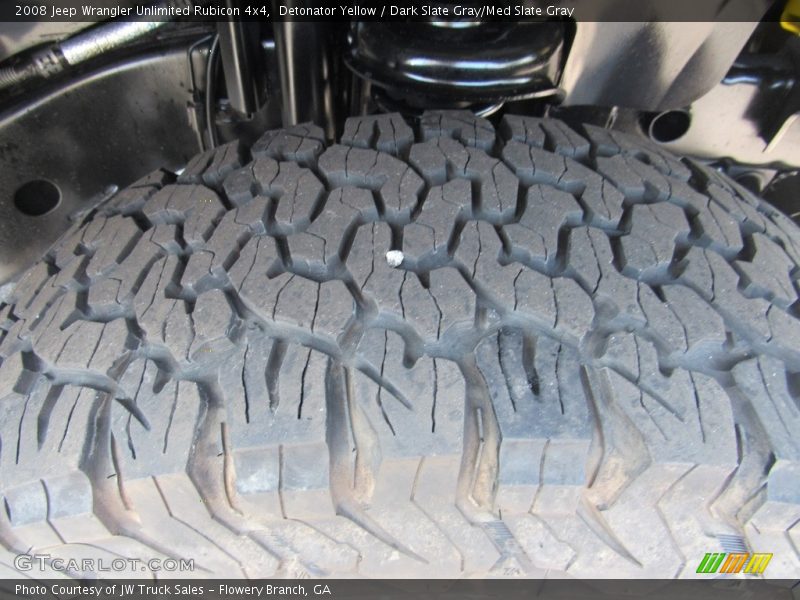 Detonator Yellow / Dark Slate Gray/Med Slate Gray 2008 Jeep Wrangler Unlimited Rubicon 4x4