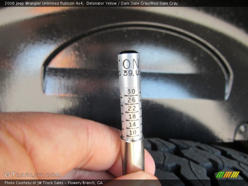 Detonator Yellow / Dark Slate Gray/Med Slate Gray 2008 Jeep Wrangler Unlimited Rubicon 4x4
